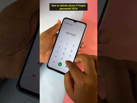 how to unlock phone if forgot password 2024 #mobilephone #shorts