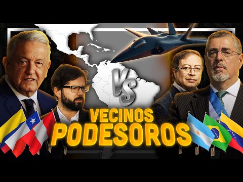 Los 6 países LATINOS que PUEDEN INVADIR a sus VECINOS