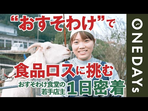 【食品ロスをなくしたい】おすそわけ食堂の若手店主に1日密着してみた