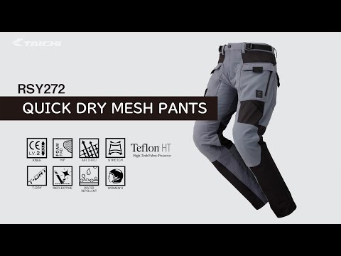 【TAICHI】RSY272 QUICK DRY MESH PANTS