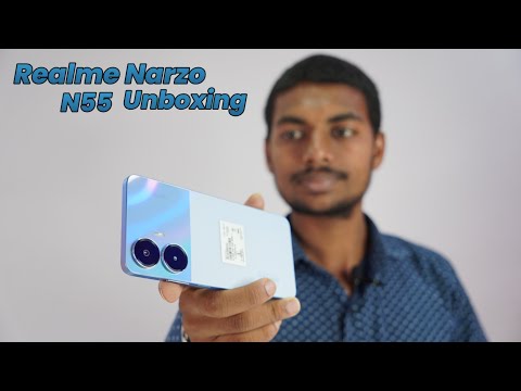 Realme Narzo N55 Unboxing & First Look || New Realme Capsule Feature ||