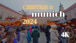 Experience the Magic of Munich Christmas Markets 2024 | Walking Tour