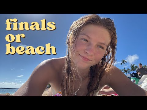 study breaks in hawaii - vlogmas day 19