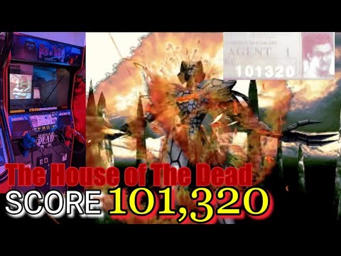 The House Of The Dead 初代ザ・ハウス・オブ・ザ・デッド　10万点越え　1つの大きな目標達成しました