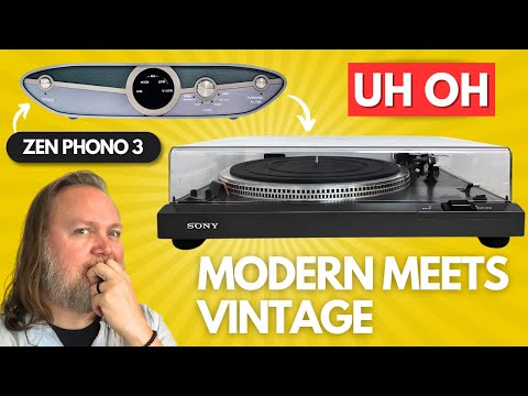 Can the Zen Phono 3 ACTUALLY make a vintage turntable sound better?