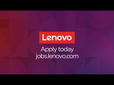 Start Your Career with Us at Lenovo EMEA