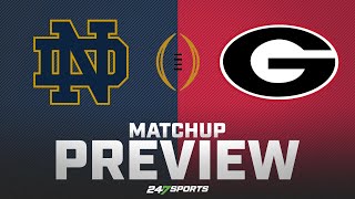 Notre Dame Fighting Irish vs Georgia Bulldogs | College Football Playoff Preview 🏈 | Sugar Bowl