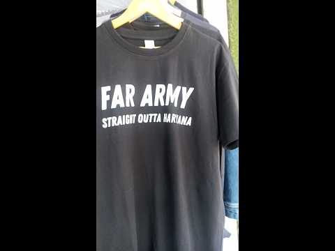 New Customisation print | Far Army | I block Chowk ganganagar meerut | Xdropout shop