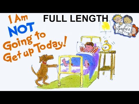 "I AM NOT GOING TO GET UP TODAY" by Dr. Seuss | KIDS BEDTIME STORY | BOOK READING ALOUD FOR CHILDREN