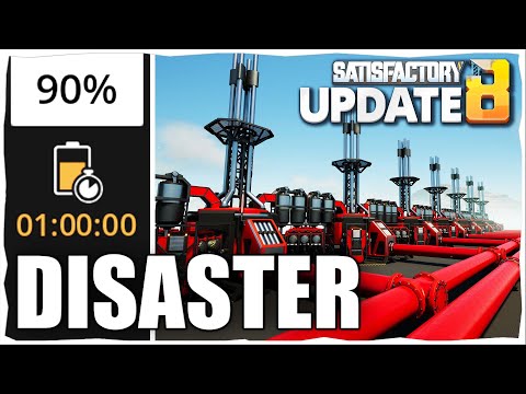 1 Hour Until DISASTER In Satisfactory Update 8