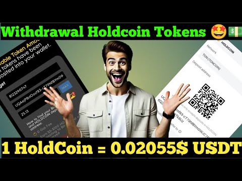 "How to Withdraw HoldCoin Airdrop Tokens | Listing Date: 16 December | Earn With Abhi"