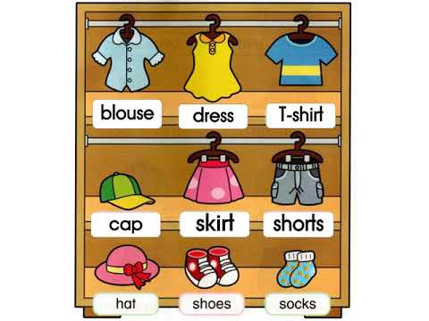 学前教育班 Prasekolah 幼儿园 Preschool | Theme 主题教学 ：Clothes