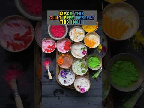 || How😘to make Holi 🧡 special dessert Come & Learn || #shorts #viral #holi #food #recipe