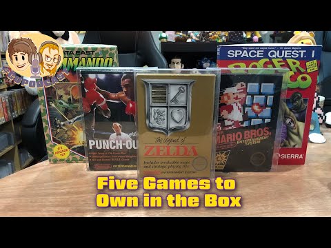 The Five Games You Would Own in the Box  - #CUPodcast Voice Messages #75