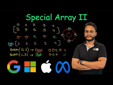 Special Array II | Leetcode 3152