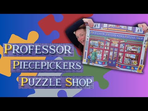 Professor Piecepicker's Puzzle Shop - My first Bluebird Jigsaw Puzzle #puzzle #jigsawpuzzle