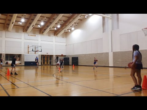 Basketball practice girls and boys getting ready for tournament games #teamwork #practice  #teams