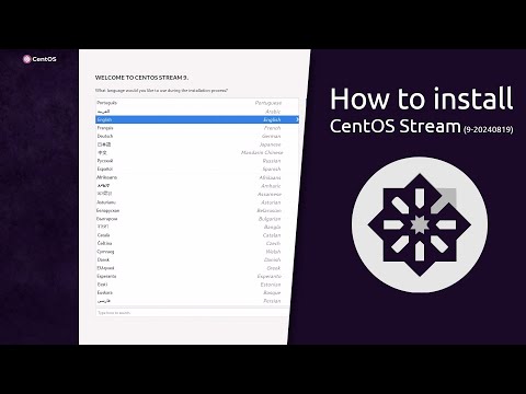 How to install CentOS Stream 9 20240819