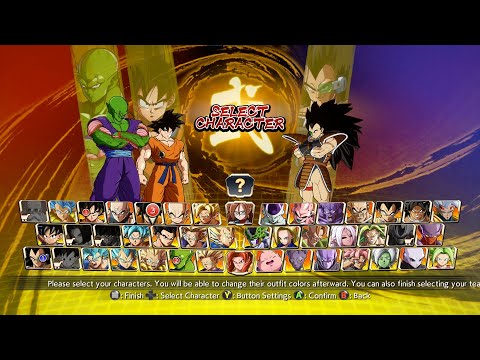 Goku & Piccolo Vs Raditz - Dragon Ball FighterZ