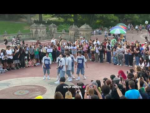 NEWBEAT NY Busking 뉴욕 버스킹 2024.08.11: Super 손오공 (SEVENTEEN) dance cover + BREAK