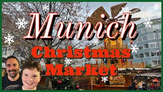 Munich Germany Christmas Market 2024! German Christkindlmarkt Shopping Tour And Food Reviews