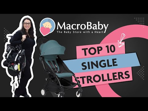 TOP 10 SINGLE STROLLERS FOR 2024 | MacroBaby