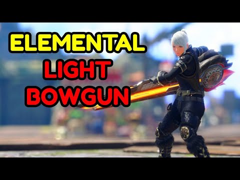 Elemental Light Bowgun Is Vicious In Sunbreak