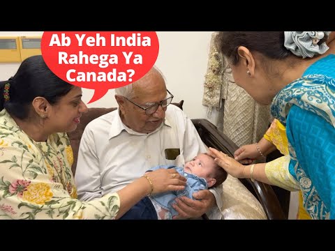 Jayden Meets His Manocha Family ..