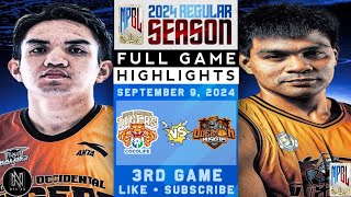 MPBL HIGHLIGHTS: DAVAO OCCIDENTAL TIGERS VS QUEZON HUSKERS (SEPTEMBER 9, 2024)