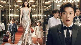 【ENG SUB】💕Boss, Your Wife is Back With Twins. CEO Is In Full Wife Protection Mode!Korean Drama