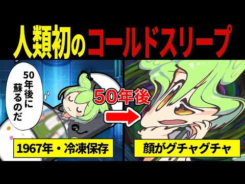 【実話】コールドスリープされたずんだもんの末路【ずんだもん&ゆっくり解説】