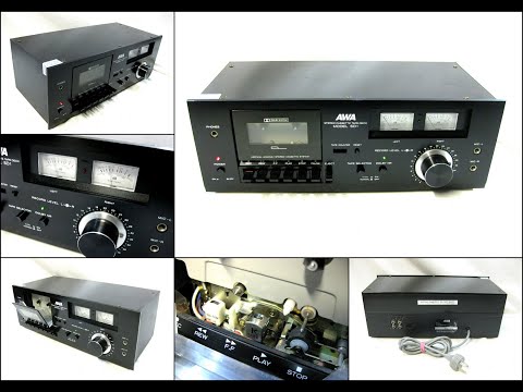 Vintage AWA SD1 Stereo Cassette Deck (Made in Japan)