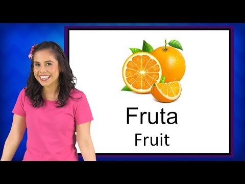 Learning Spanish:  Fruit