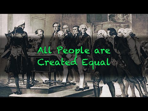 All People are Created Equal