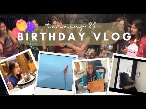 *24th BIRTHDAY VLOG* 🎁 | Packing, Waking up at 6 AM | Catching a flight ✈️♥️ | Rashi Shrivastava