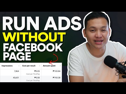 How to Run Ads Without a Facebook Page? [Step-by-Step Guide] #facebookads