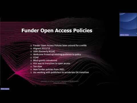 ExplORe Session: REF and Funder Open Access Requirements