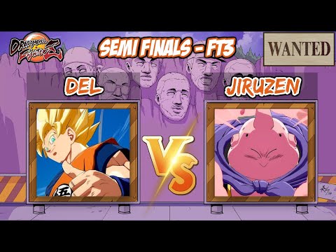 NEW MAJIN BUU MASTER? Del vs Jiruzen FT3 - WANTED DBFZ