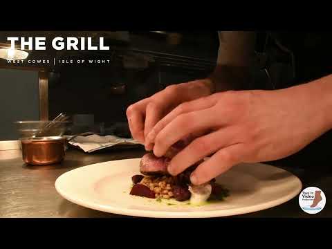 Preparing a Rump steak in a Restaurant kitchen - timelapse