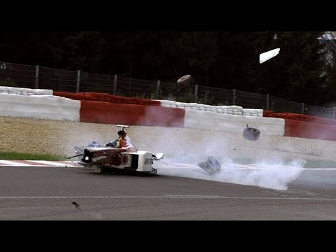 Spa Francorchamps Flip Compilation (Open Wheel)