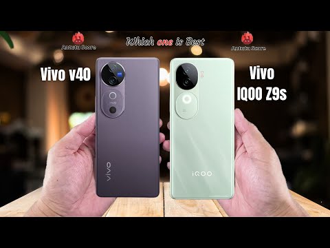 Vivo v40 vs IQOO Z9s  Full comparison ⚡Which one is Best