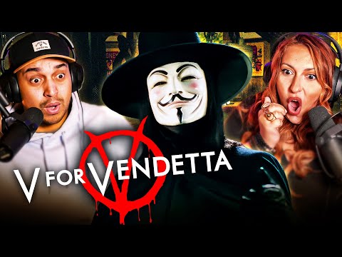 V FOR VENDETTA (2005) MOVIE REACTION - A THOUGHT-PROVOKING SPECTACLE - FIRST TIME WATCHING - REVIEW