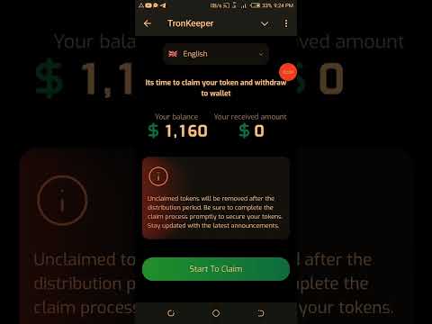 Tronkeeper Airdrop SCAM | Tronkeeper Airdrop Update | TONARX Withdrawal - Memeland Airdrop