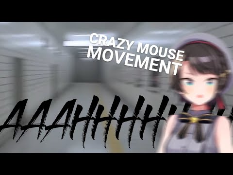 The way Subaru moves her mouse on jump scares is so hilarious to me lol