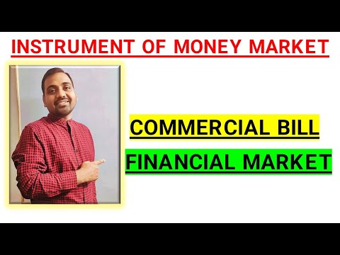 Instrument of money market|Commerical Bill |Financial Market class 12