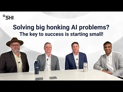 Solving big honking AI problems? The key to success is starting small!