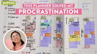 Chronic Procrastinator Tracks Her Time ⏰ | How Ann uses the Kokuyo Jibun Techo Planner ✨