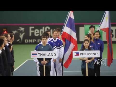 พิธีเปิด Fed Cup 2017 Asia/Oceanea Gruop I