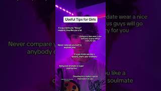 Useful tips for girls