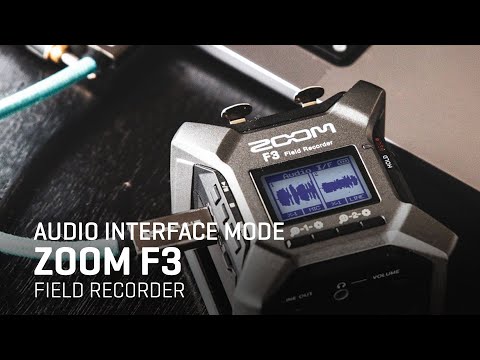 Zoom F3 - Audio Interface Mode